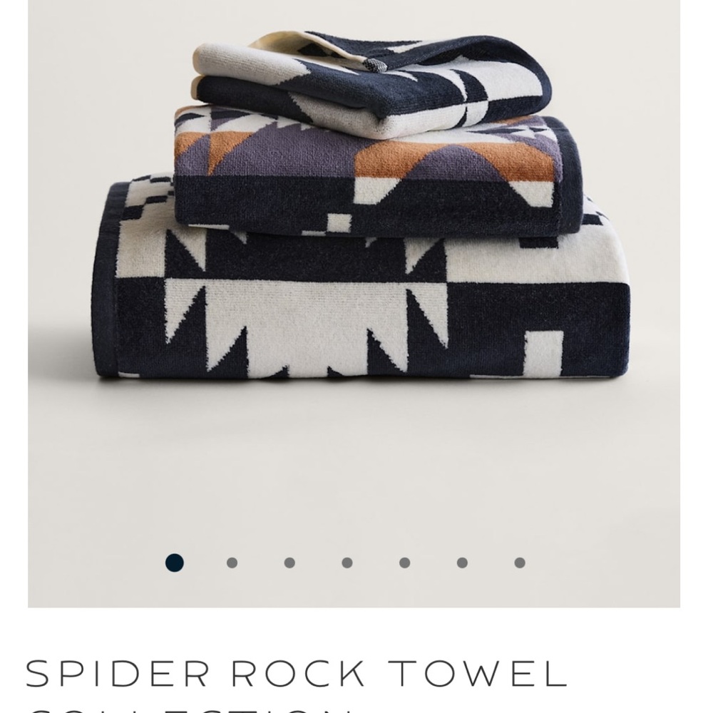 Pendleton spider rock towel set
